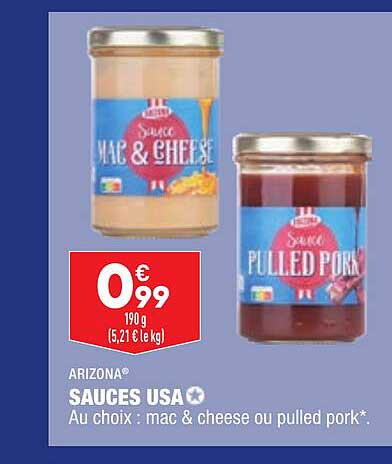 sauces usa arizona