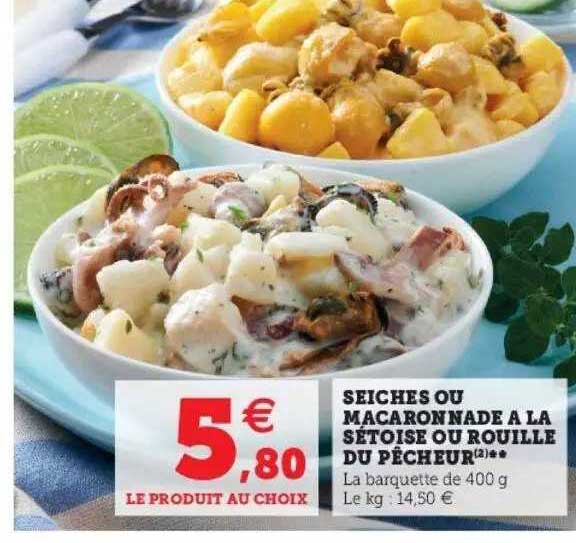 seiches ou macaronnade à la sétoise ou rouille du pêcheur