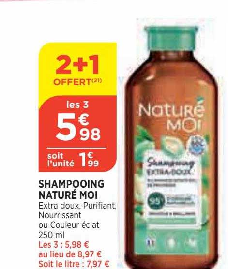 shampooing naturé moi
