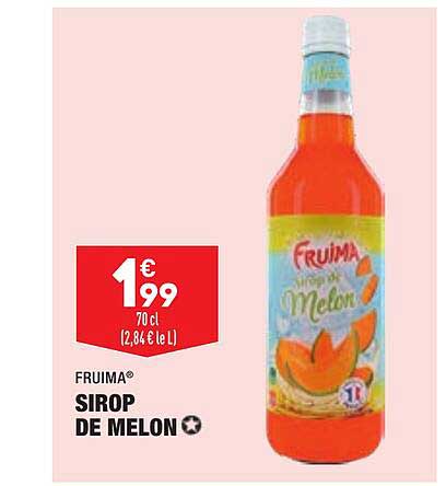 Sirop De Melon Fruima