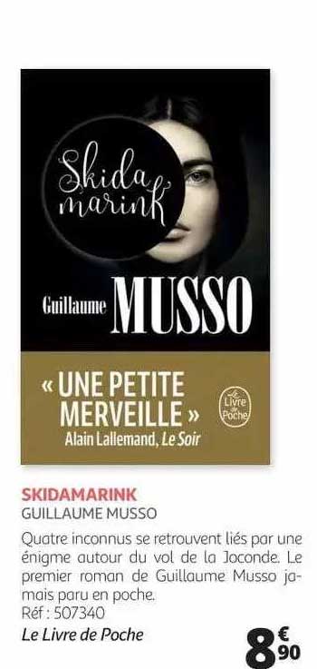 skidamarink - guillaume musso