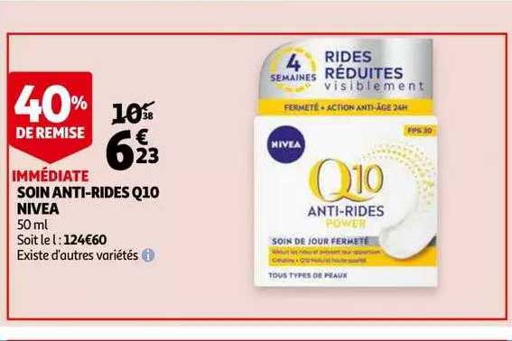 soin anti-rides q10 nivea
