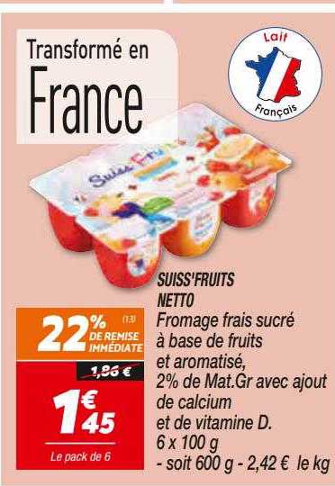Suiss'fruits Netto