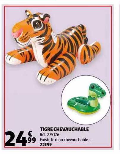 tigre chevauchable