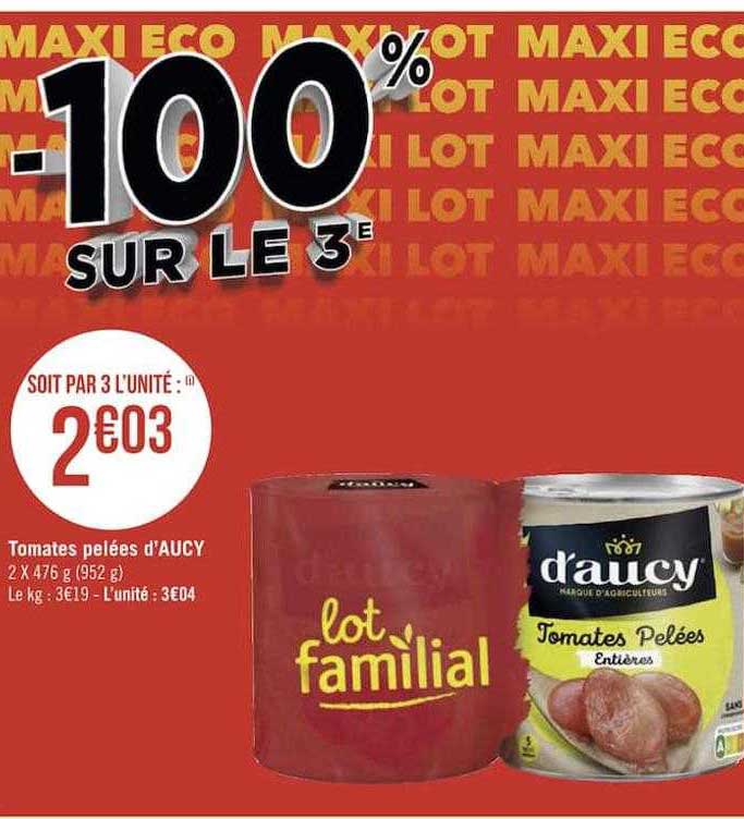 Tomates Pelées D'aucy