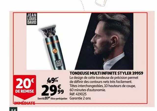 Tondeuse Multi Infinité Styler 39959