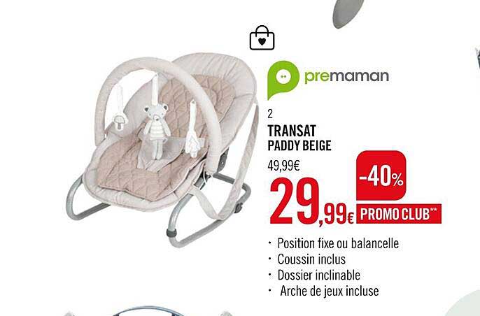 transat paddy beige premaman