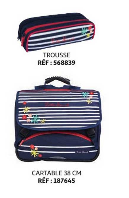 Trousse, Cartable 38 Cm