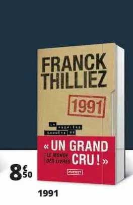 un grand cru! - franck thilliez