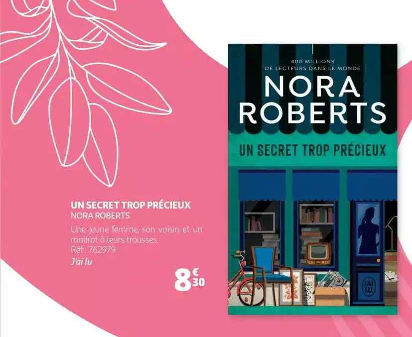 un secret trop précieux - nora roberts