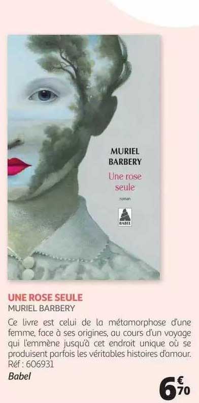 une rose seule - muriel barbery