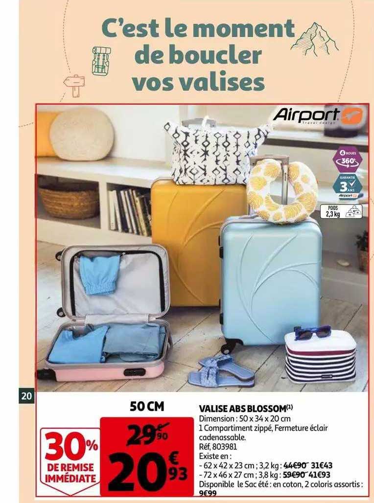 valise abs blossom