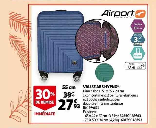 valise abs hypno airport