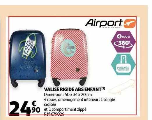 valise rigide abs enfant airport