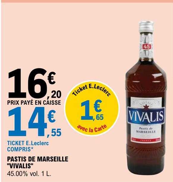 Pastis De Marseille "vivalis"