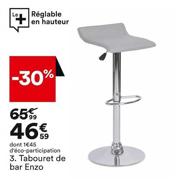 Tabouret De Bar Enzo