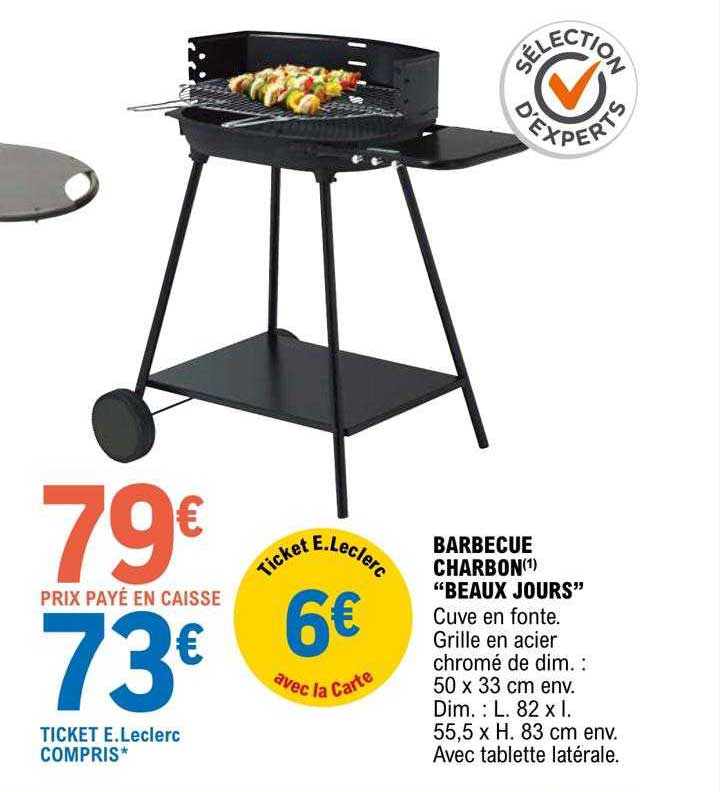 barbecue charbon "beaux jours"