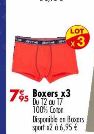 Boxers X3
