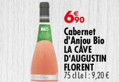 cabernet d'anjou bio la cave d'augustin florent
