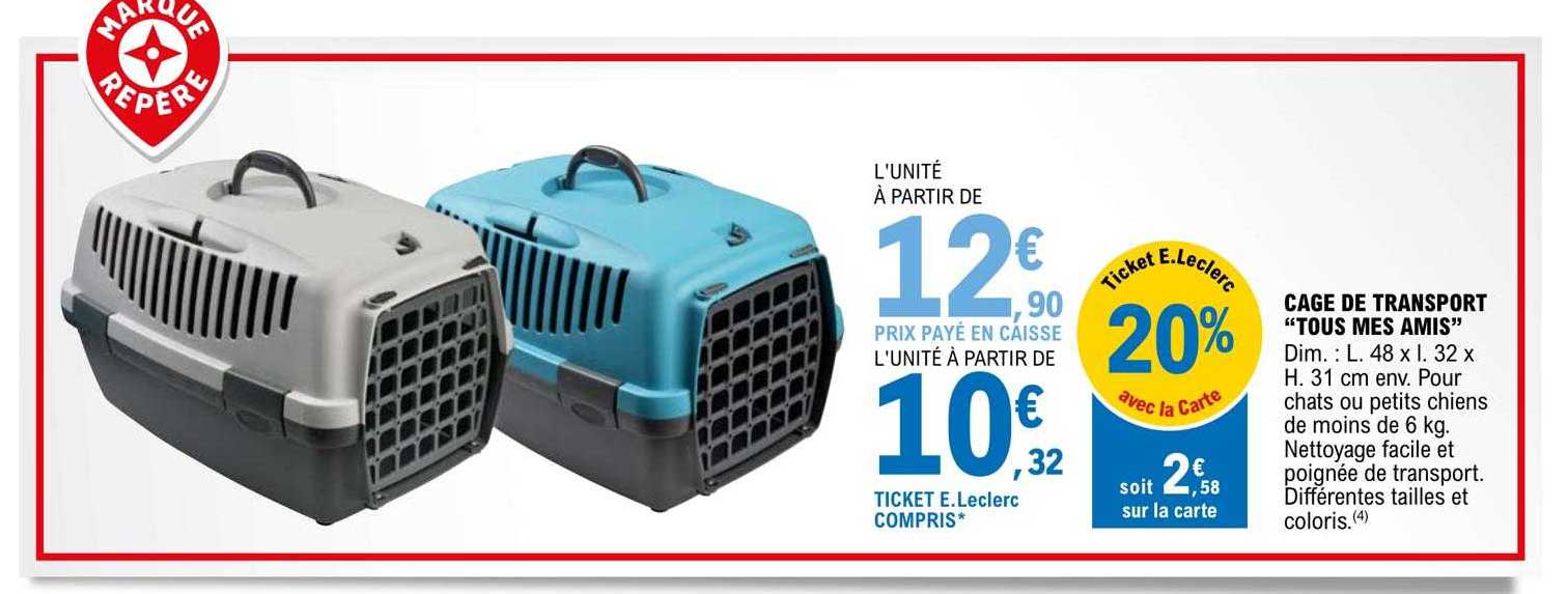 cage de transport "tous mes amis"