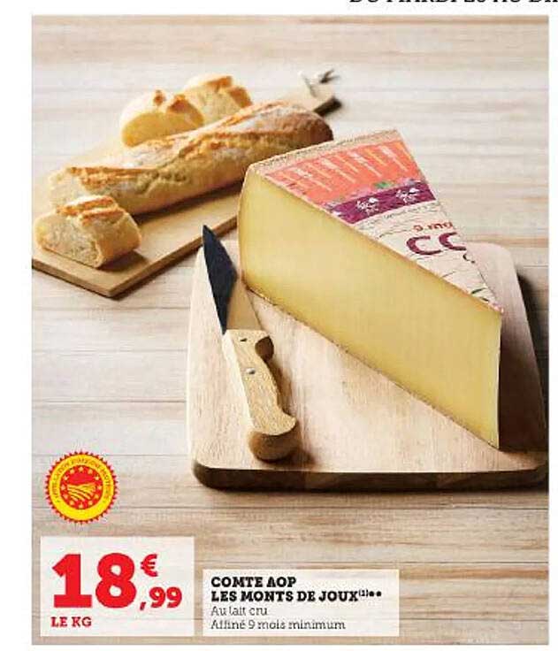 comte aop les monts de joux