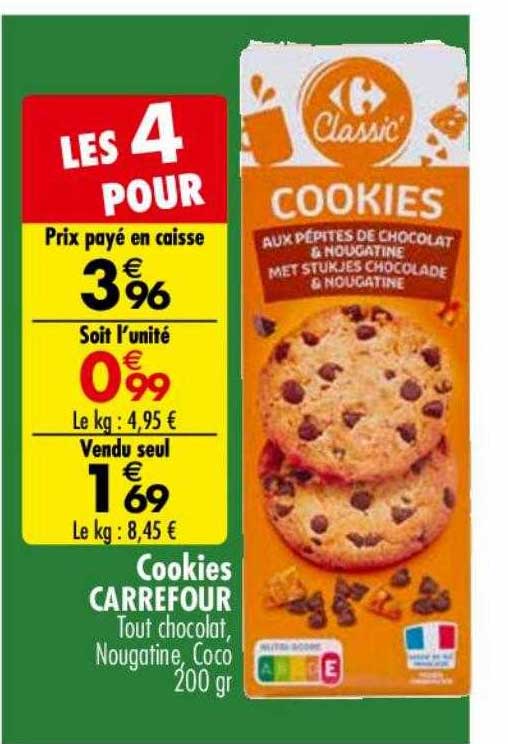 Cookies Carrefour