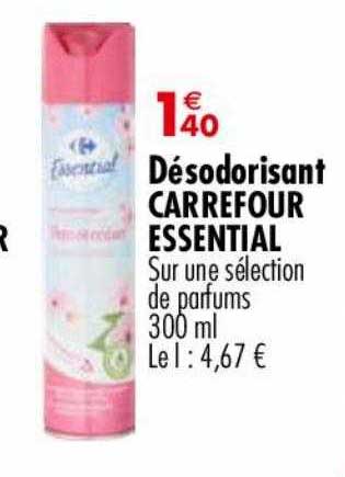 Désodorisant Carrefour Essential