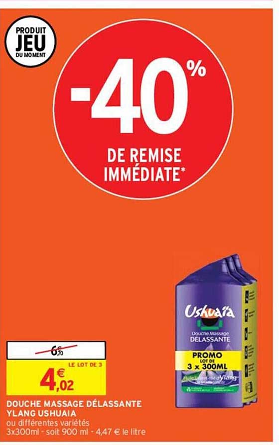 douche massage délassante ylang ushuaia