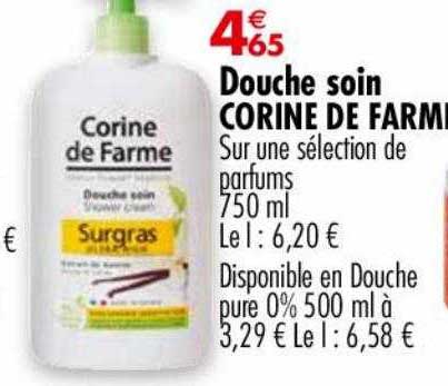 douche soin corine de farme