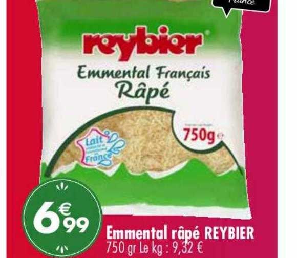 Emmental Râpé Reybier