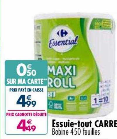 essuie-tout carrefour