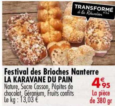 festival des brioches nanterre la karavane du pain