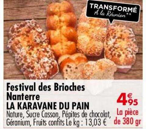 festival des brioches nanterre la karavane du pain