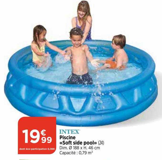 intex piscine "soft side pool"