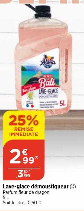 lave-glace démoustiqueur