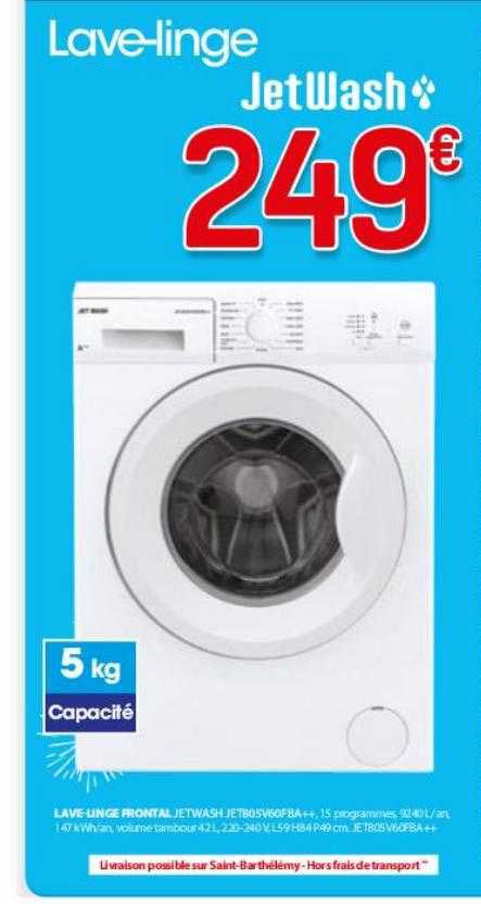 lave-linge jetwash