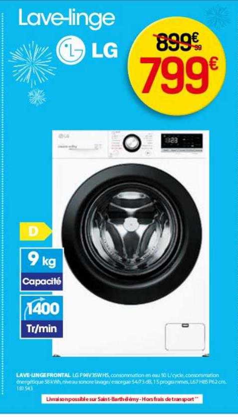 lave-linge lg