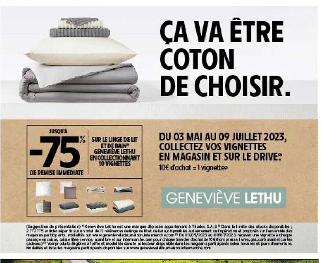 linge de lit et de bain geneviève lethu