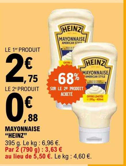 Mayonnaise "heinz"