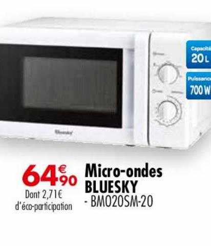 Micro-ondes Bluesky