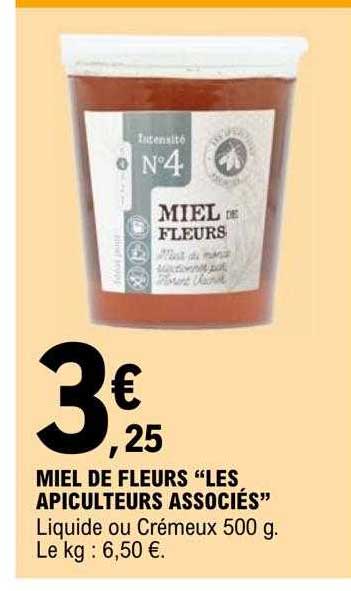 Miel De Fleurs "les Apiculteurs Associés"
