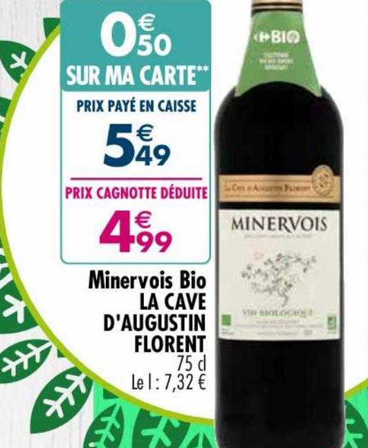 minervois bio la cave d'augustin florent