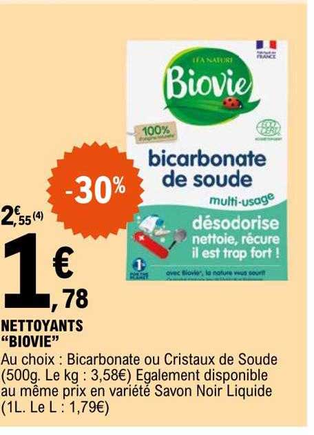 nettoyants "biovie"