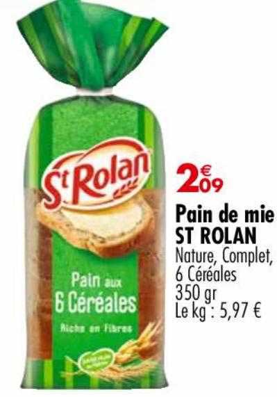 Pain De Mie St Rolan