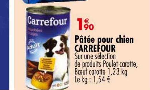 Pâtée Pour Chien Carrefour