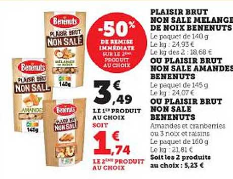 plaisir brut non salé mélange de noix bénénuts ou plaisir brut non salé amandes bénénuts ou plaisir brut non salé bénénuts