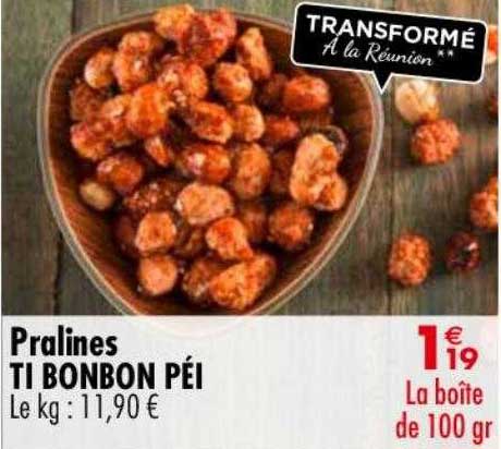 pralines ti bonbon péi