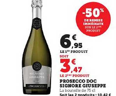 prosecco doc signore giuseppe