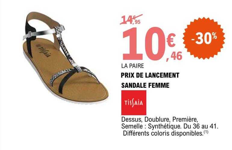 Sandale Femme Tissaia