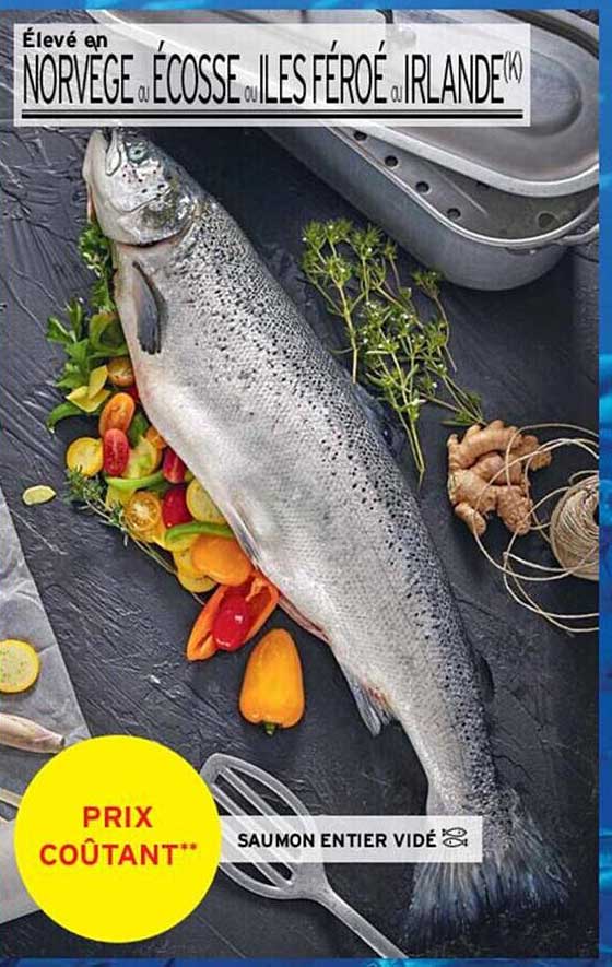 Saumon Entier Vidé
